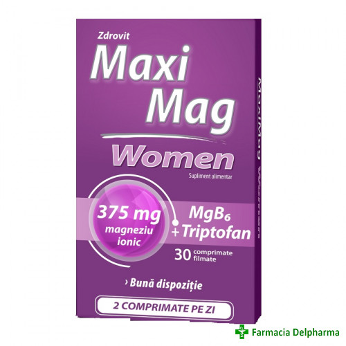 MaxiMag Women x 30 compr., Zdrovit