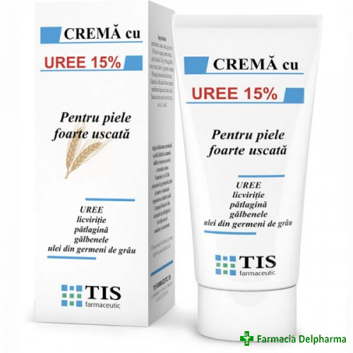 Crema cu Uree 15% x 50 ml, Tis Farmaceutic