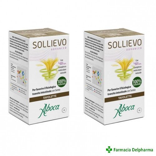 Sollievo Advanced x 45 compr.  1+1 gratis, Aboca