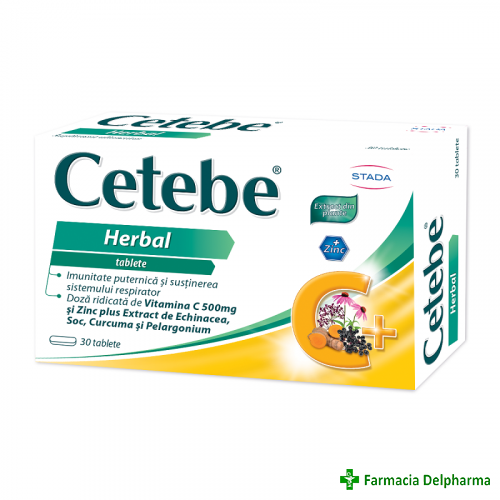 Cetebe Herbal x 30 compr., Stada