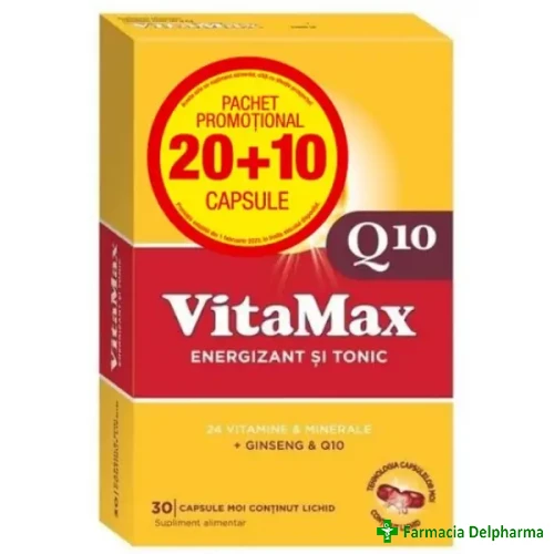 VitaMax Q10 x 30 caps. (20+10 gratis), Perrigo