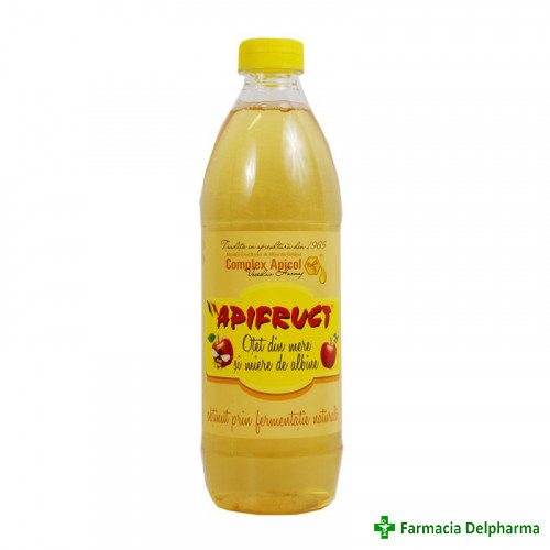 Otet din mere si miere de albine Apifruct x 500 ml, Complex Apicol Harnaj