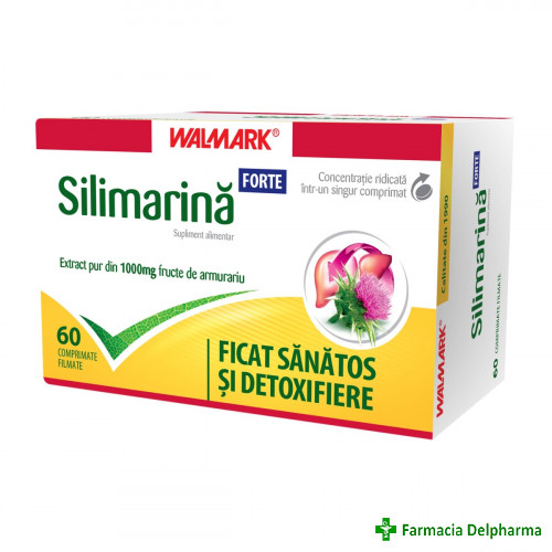 Silimarina Forte x 60 compr., Walmark