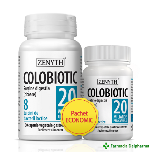 Colobiotic probiotic 20 MLD x 30 caps. + 10 caps. cadou, Zenyth