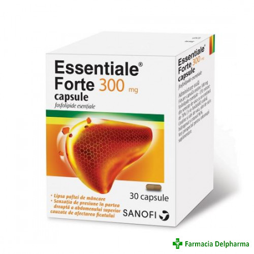 Essentiale Forte 300 mg x 30 caps., Sanofi