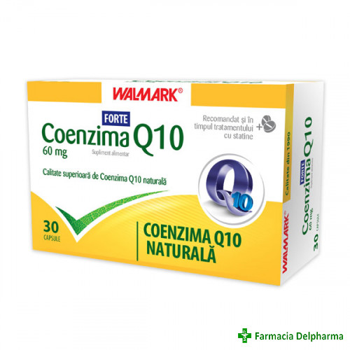 Coenzima Q10 Forte 60 mg x 30 caps., Walmark