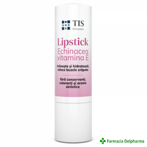 Lipstick cu Echinacea si Vitamina E x 4 g, Tis Farmaceutic