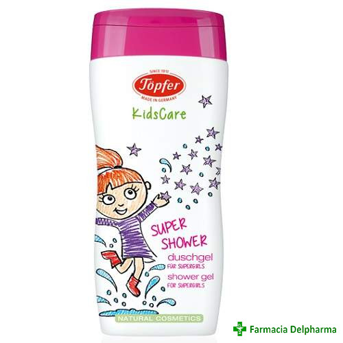 Gel de dus Super Shower Kidscare x 200 ml, Topfer