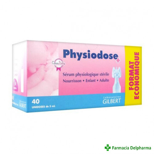 Physiodose 5 ml x 40 buc., Gilbert