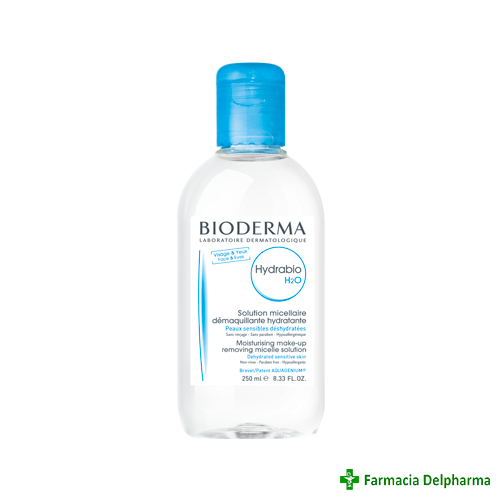 Bioderma hydrabio h2o solutie micelara x 250 ml (ean: 4127)