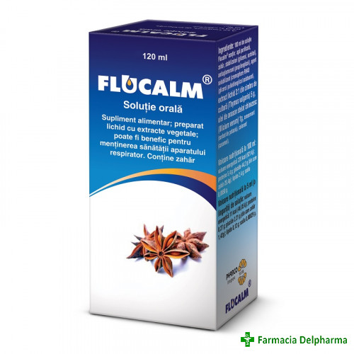 Flucalm sirop x 120 ml, Pharco