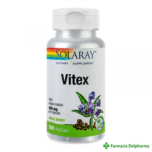 Vitex 400 mg Solaray x 100 caps., Secom