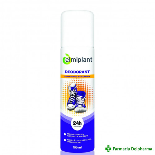 Deodorant incaltaminte spray x 150 ml, Elmiplant