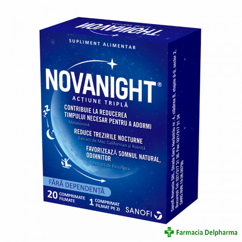 Novanight x 20 compr., Sanofi