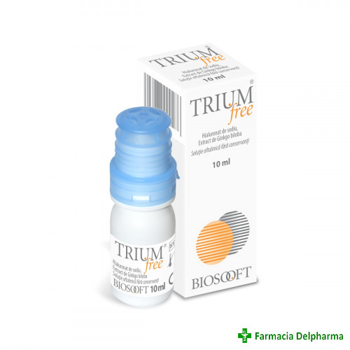 Trium free picaturi oftalmice x 10 ml