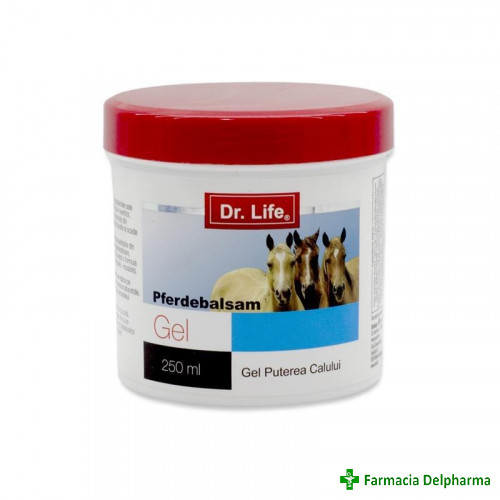 Gel Puterea Calului x 250 ml, Dr. Life