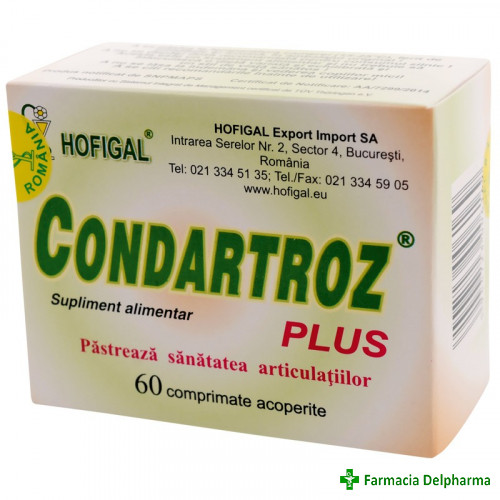 Condartroz Plus x 60 compr., Hofigal