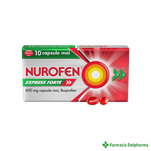 Nurofen Express Forte 400 mg x 10 caps. moi, Reckitt