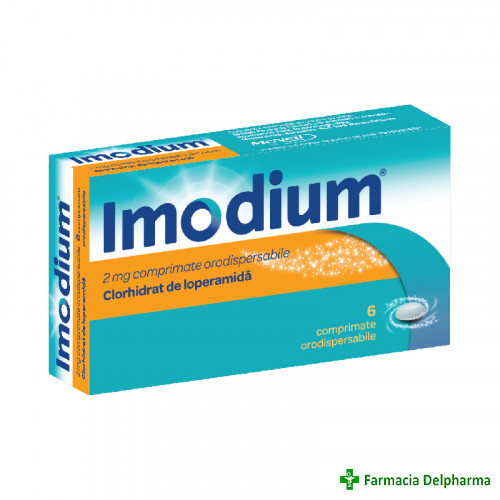 Imodium 2 mg x 6 compr. orodispersabile, McNeil