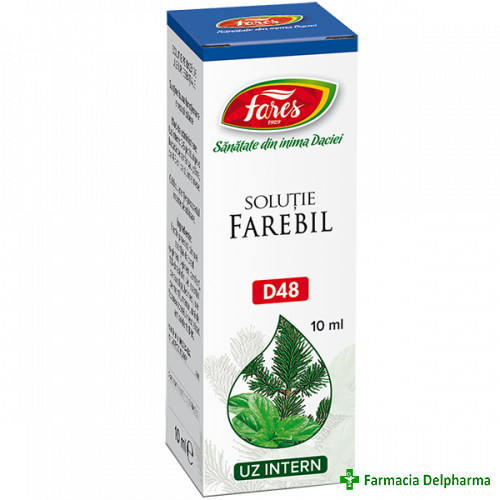 Farebil solutie D48 X 10 ml, Fares