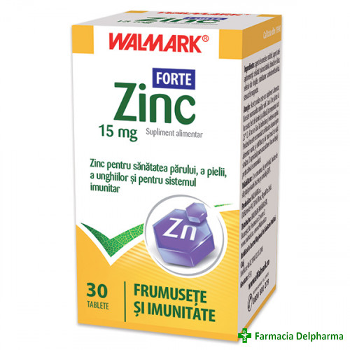 Zinc 15 mg formula forte x 30 compr.