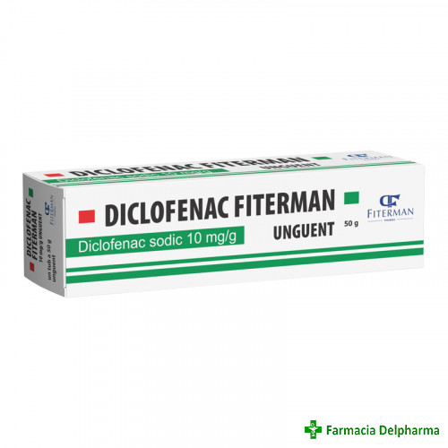 Diclofenac unguent 10 mg/g x 50 g, Fiterman