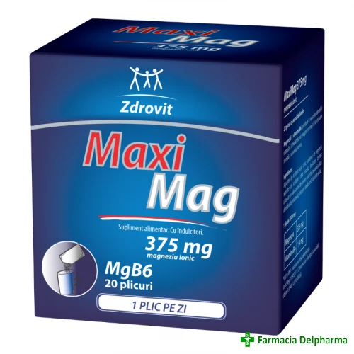 MaxiMag x 20 plicuri, Zdrovit