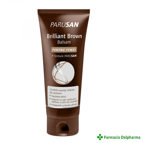 Balsam Parusan Briliant Brown pentru femei x 150 ml, Zdrovit