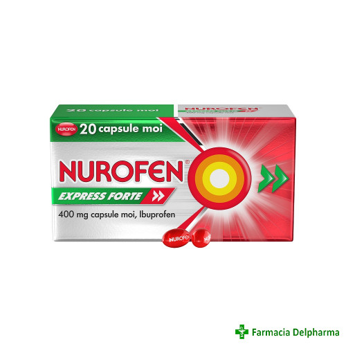 Nurofen Express Forte 400 mg x 20 caps. moi, Reckitt