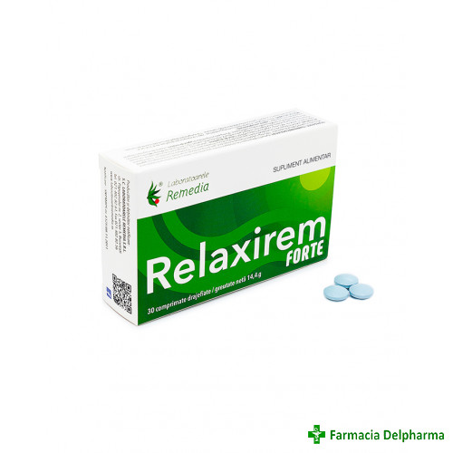 Relaxirem Forte x 30 compr. + 10 compr. cadou, Remedia