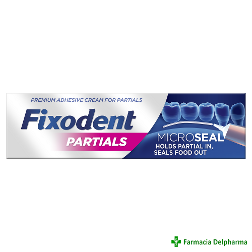 Crema adeziva Fixodent Partials x 40 g, Procter & Gamble