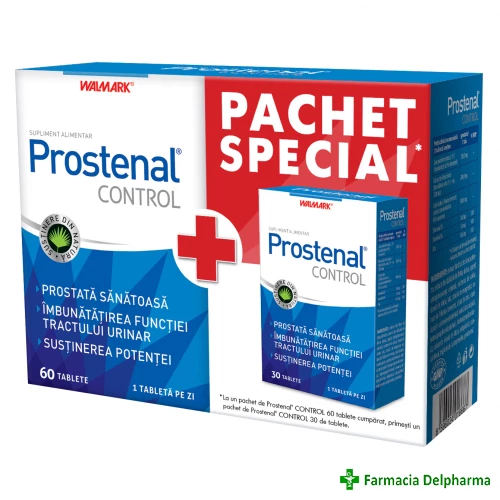 Prostenal control x 60 compr. + 30 compr. pachet avantajos