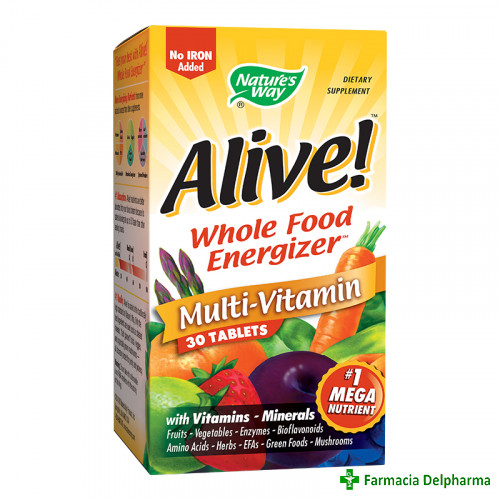 Alive (fara fier) x 30 compr.