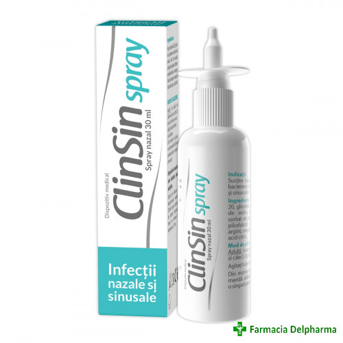 Clinsin spray nazal x 30 ml, Zdrovit