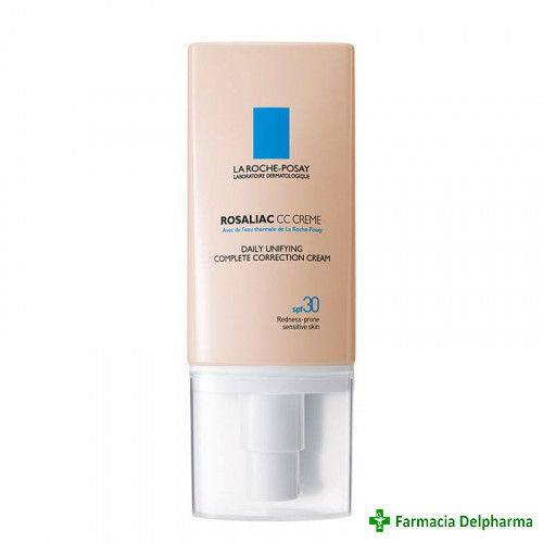 Crema uniformizare anti-roseata SPF 30 Rosaliac CC x 50 ml, La Roche-Posay