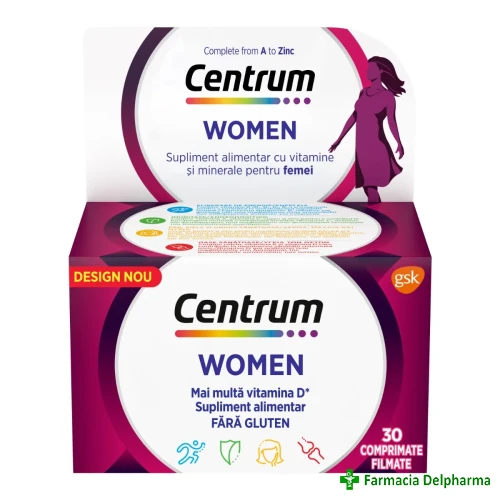 Centrum pentru femei x 30 compr., GSK