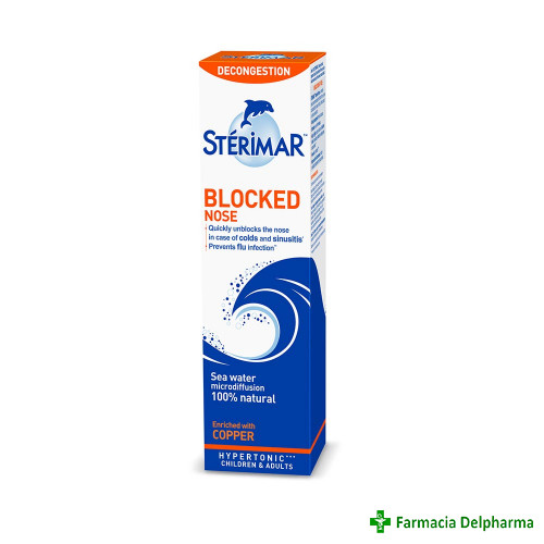 Sterimar spray nazal hipertonic (Blocked Nose) x 50 ml, Fumouze