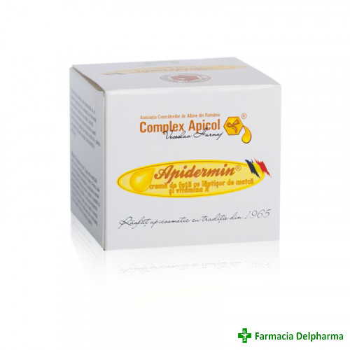 Apidermin crema x 50 ml, Complex Apicol Harnaj