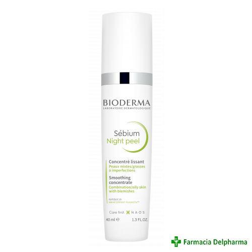 Sebium Night Peel x 40 ml, Bioderma