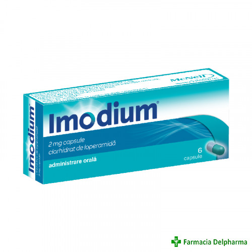 Imodium 2 mg x 6 caps., McNeil