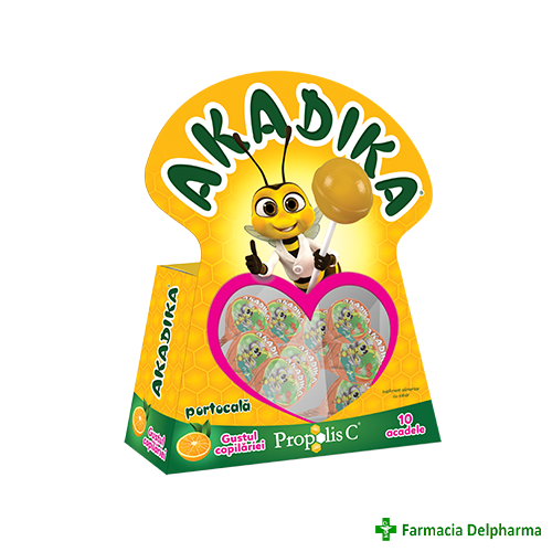 Akadika Propolis C portocala x 10 acadele, Fiterman