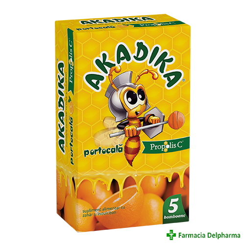 Akadika Propolis C portocala x 5 acadele, Fiterman