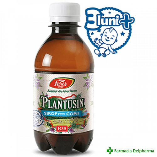 Plantusin pentru Copii sirop R35 x 250 ml, Fares