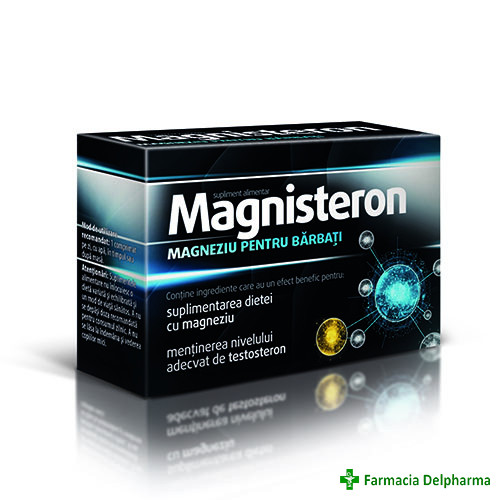 Magnisteron Magneziu pentru Barbati x 30 compr., Aflofarm