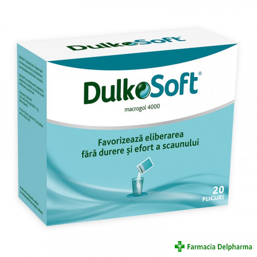 DulkoSoft x 20 plicuri, Sanofi