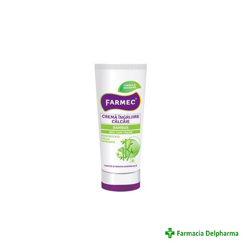 Crema ingrijire calcaie bambus x 100 ml 546, Farmec