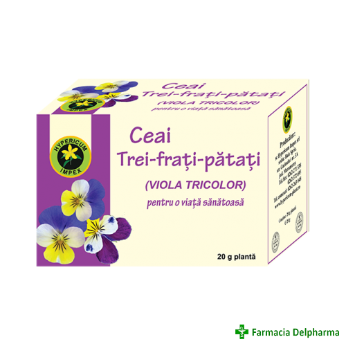 Ceai Trei-Frati-Patati x 20g, Hypericum