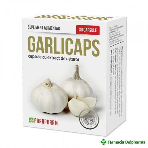 Garlicaps x 30 caps., Parapharm