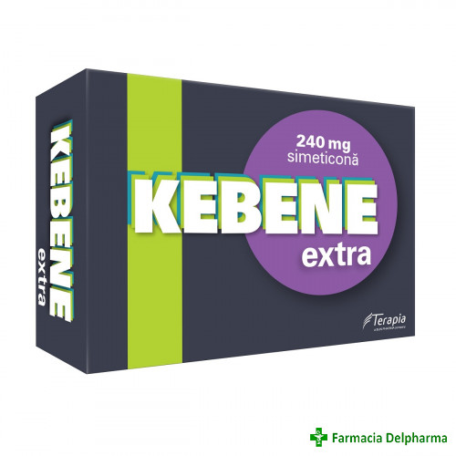 Kebene Extra Simeticona 240 mg x 30 caps., Terapia