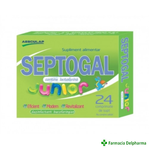 Septogal Junior x 24 compr., Aesculap